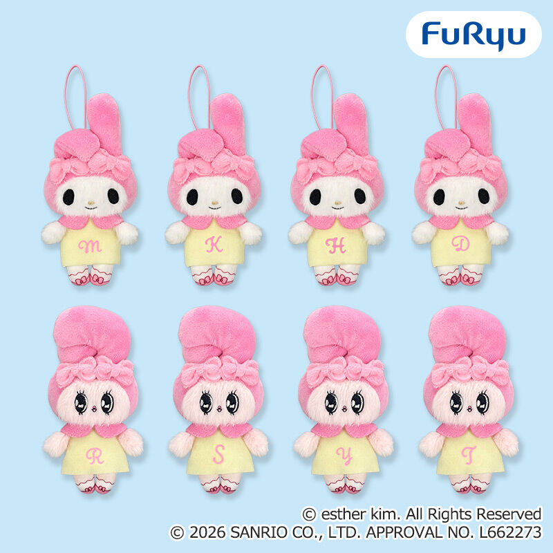 エスターバニー×マイメロディ イニシャルマスコット