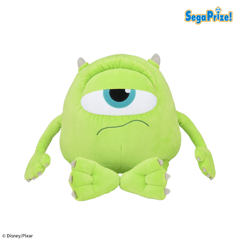 モンスターズ・インク　Lぬいぐるみ　むすっとVer．　“マイク・ワゾウスキ”