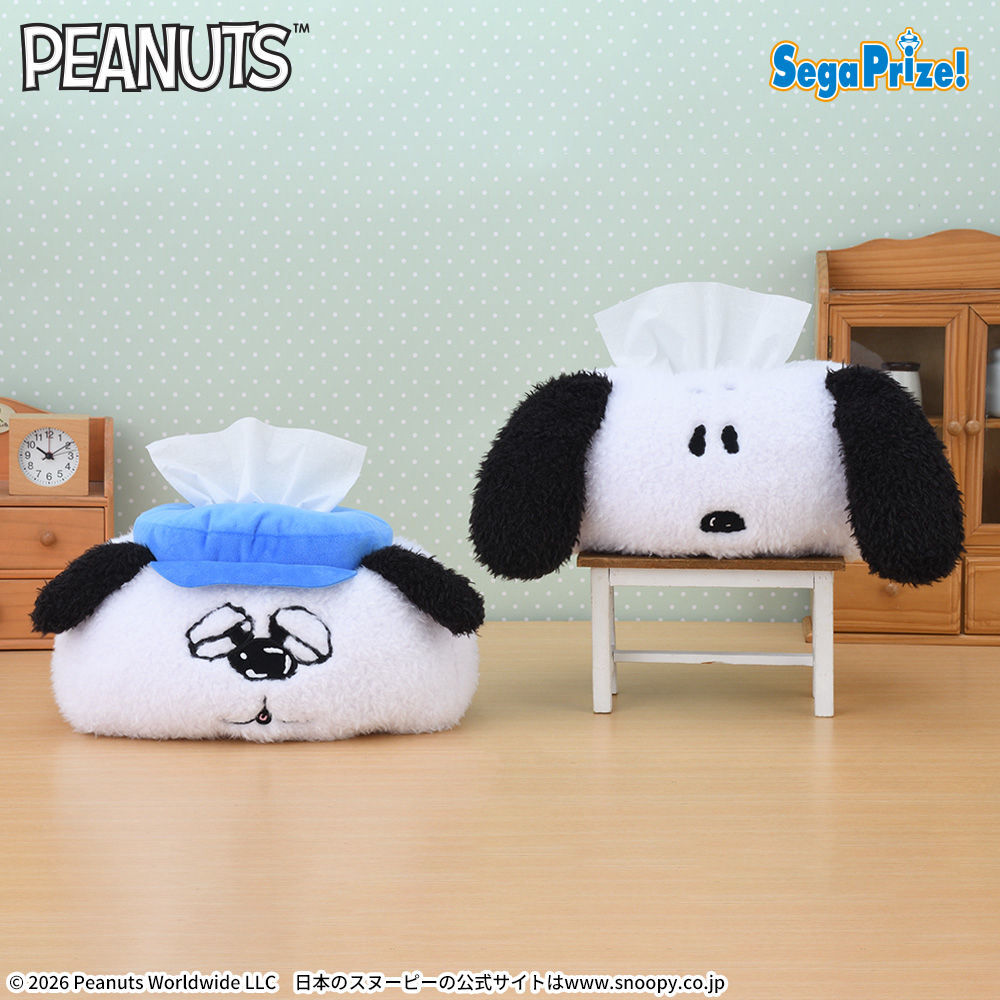 SNOOPY™　[PtZ]フェイスティッシュボックスカバー