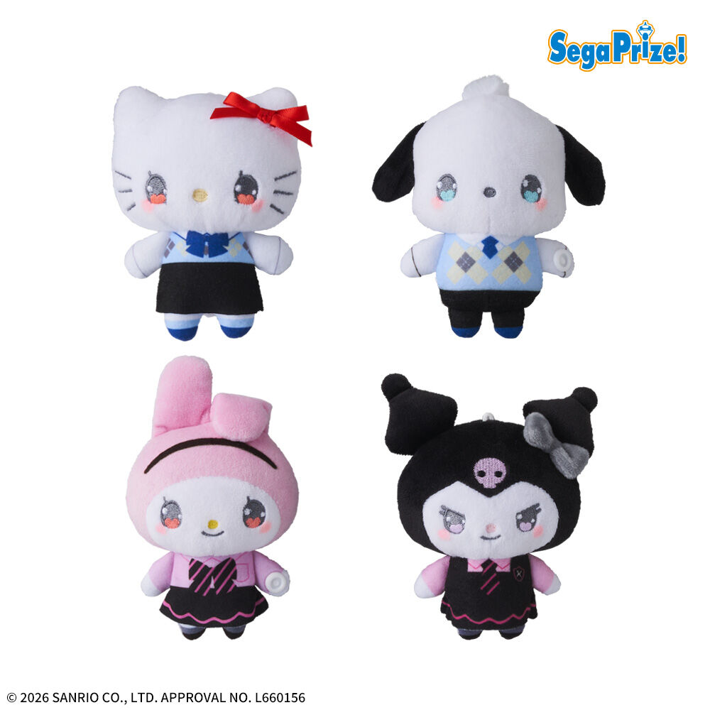 ゆるかわ　サンリオキャラクターズ　マスコット　YK学園高等部Vol．2