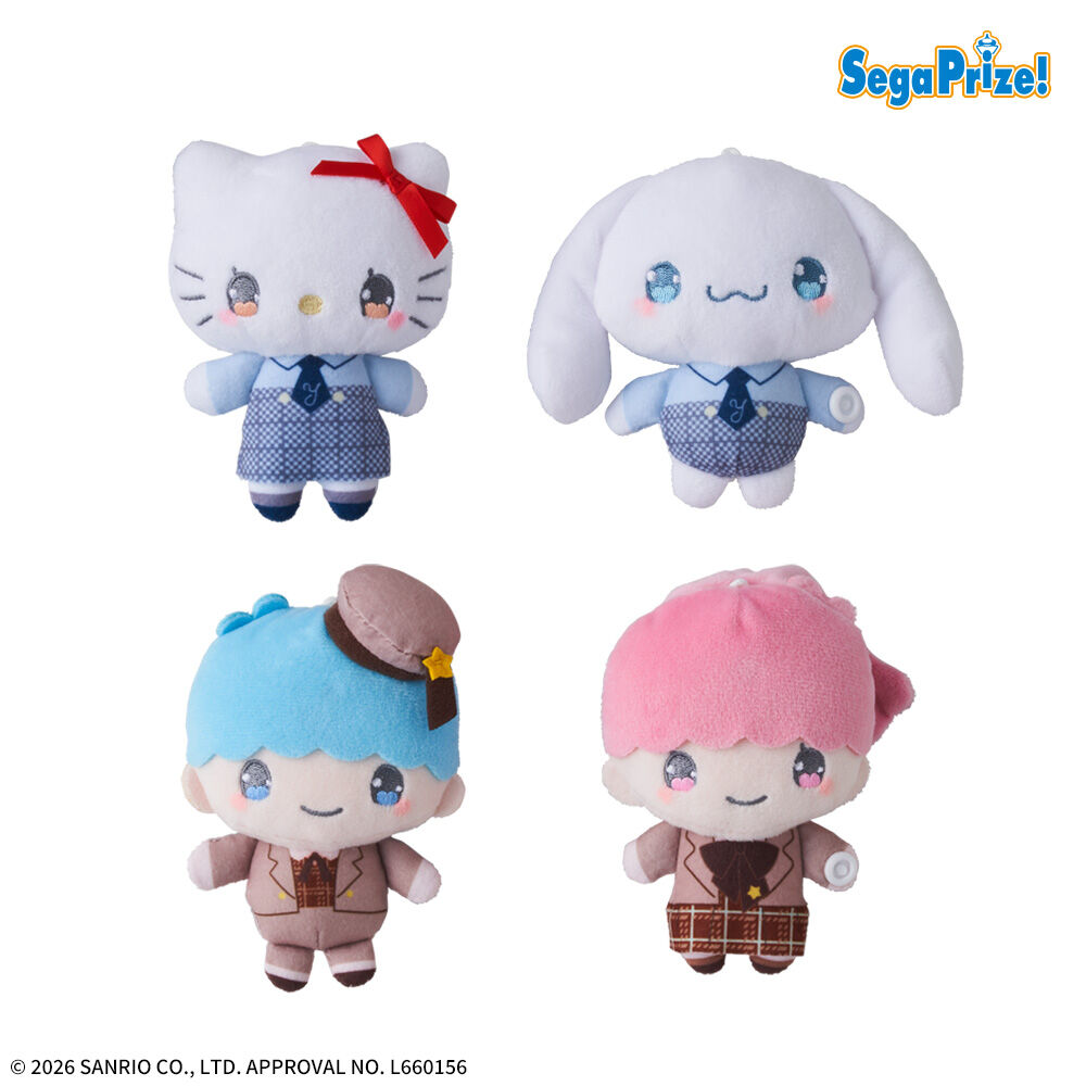 ゆるかわ　サンリオキャラクターズ　マスコット　YK学園高等部Vol．1