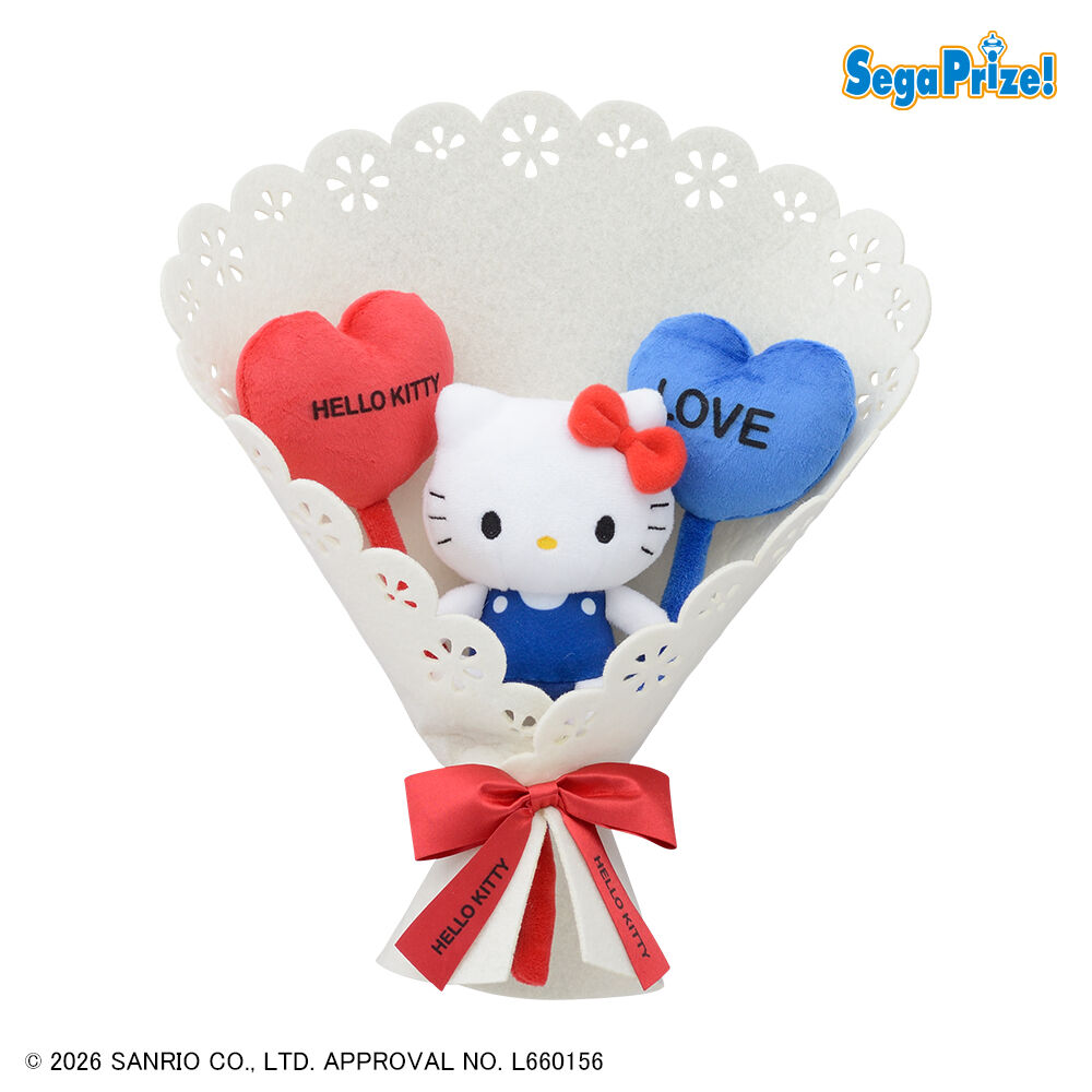 ハローキティ　ブーケぬいぐるみ（EX）