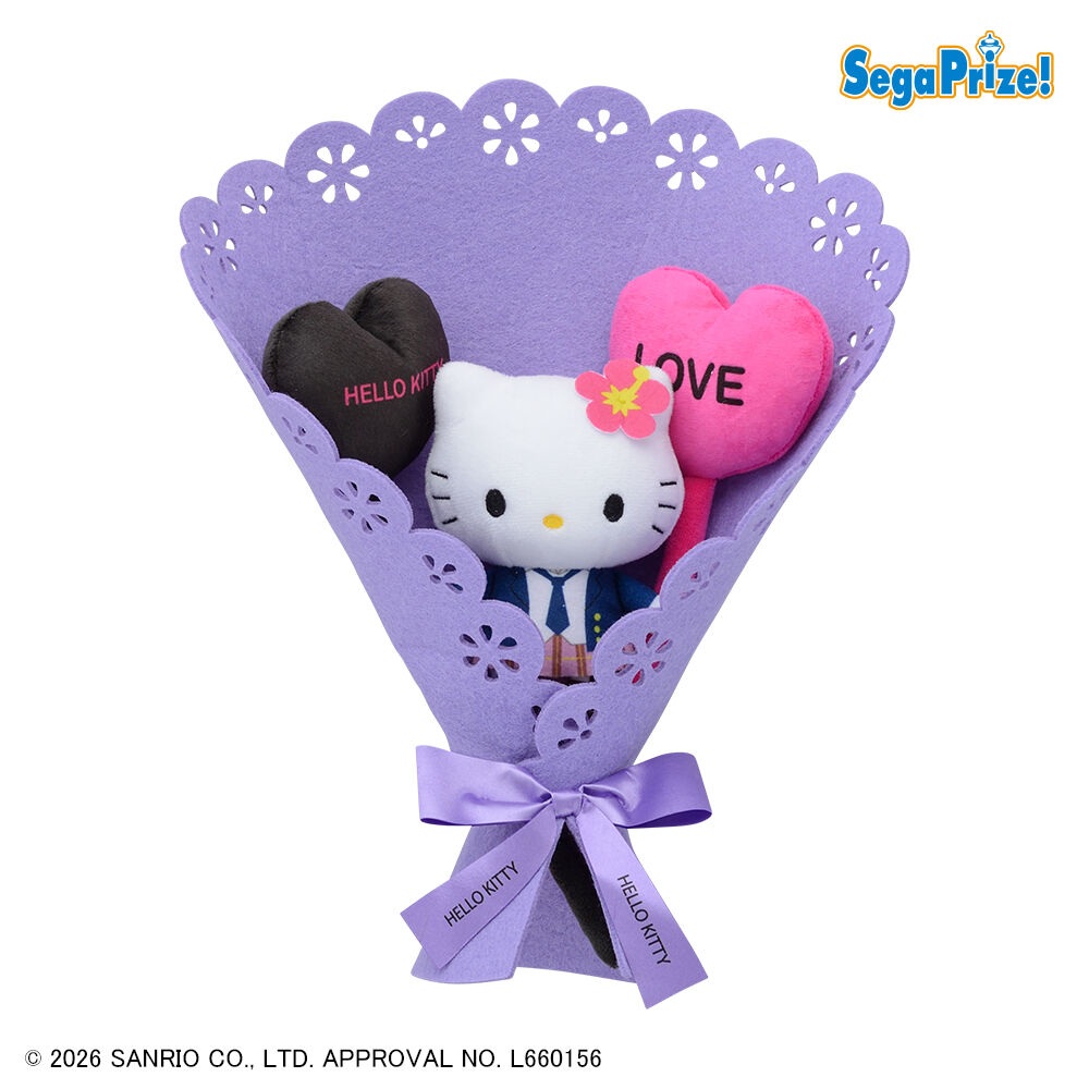 ハローキティ　ブーケぬいぐるみ（EX）
