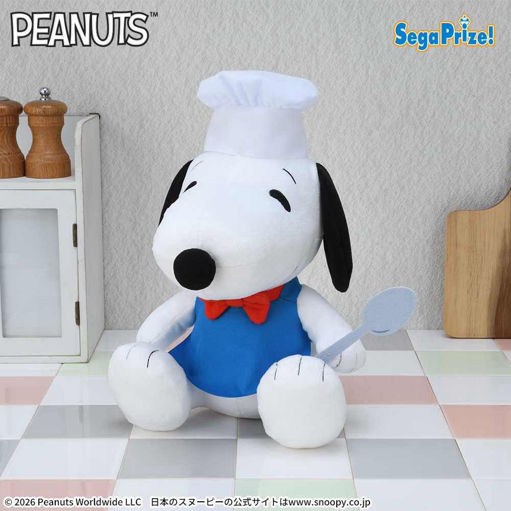 SNOOPY™　Lぬいぐるみ　クッキング