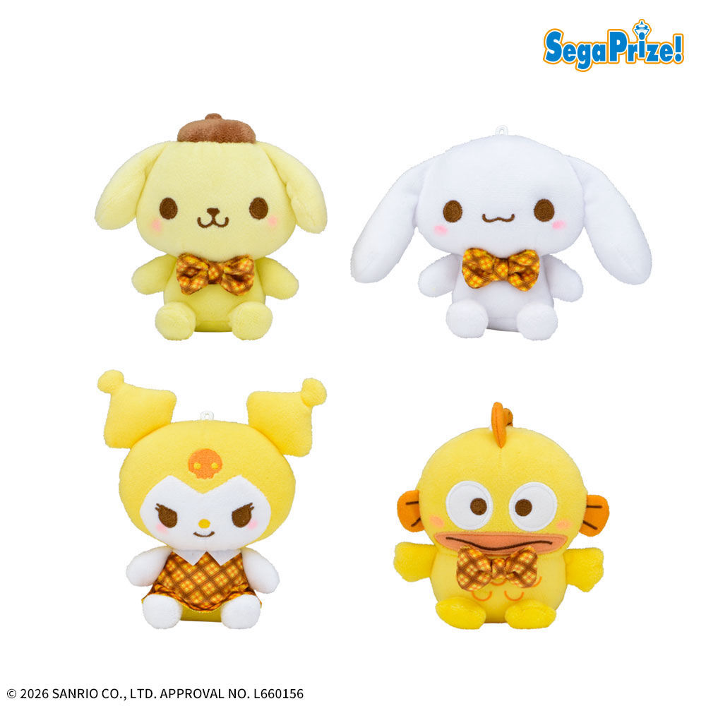 ゆるかわ　サンリオキャラクターズ　マスコット　～ポムポムプリン祝30周年～