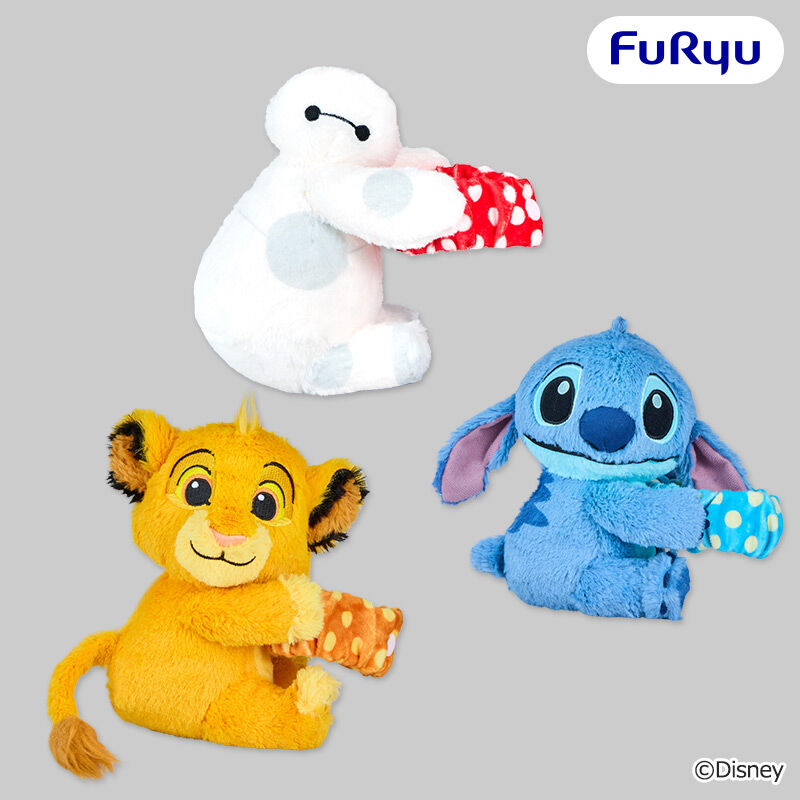 ディズニーキャラクター ぬいぐるみシュシュバンド