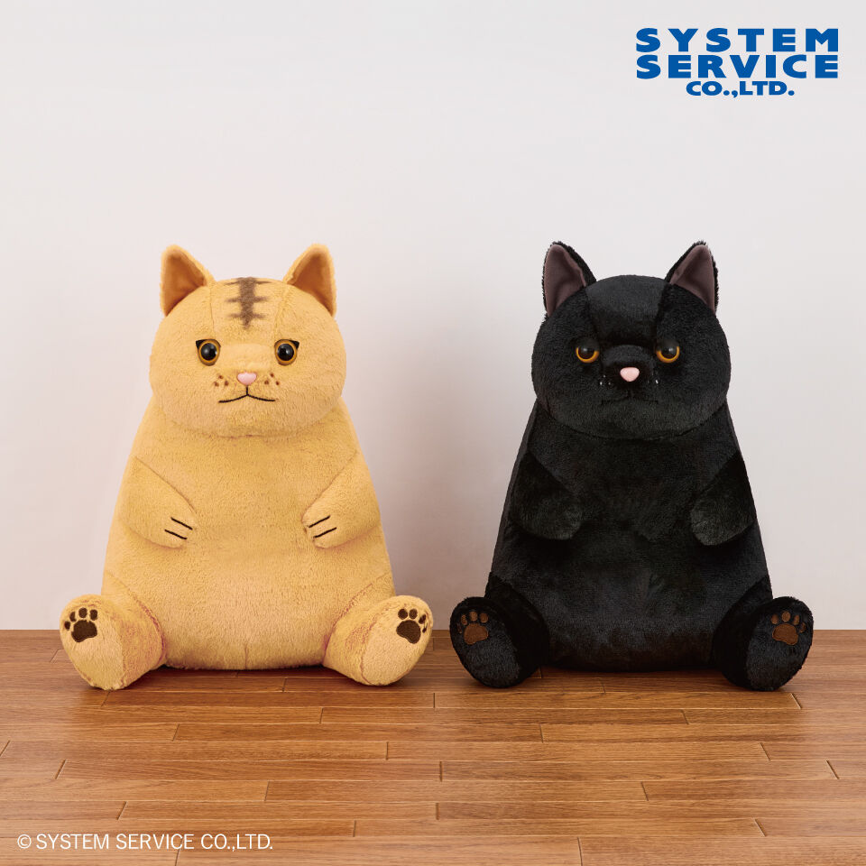 FANS ぽっちゃりぬいぐるみXL～ねこ～