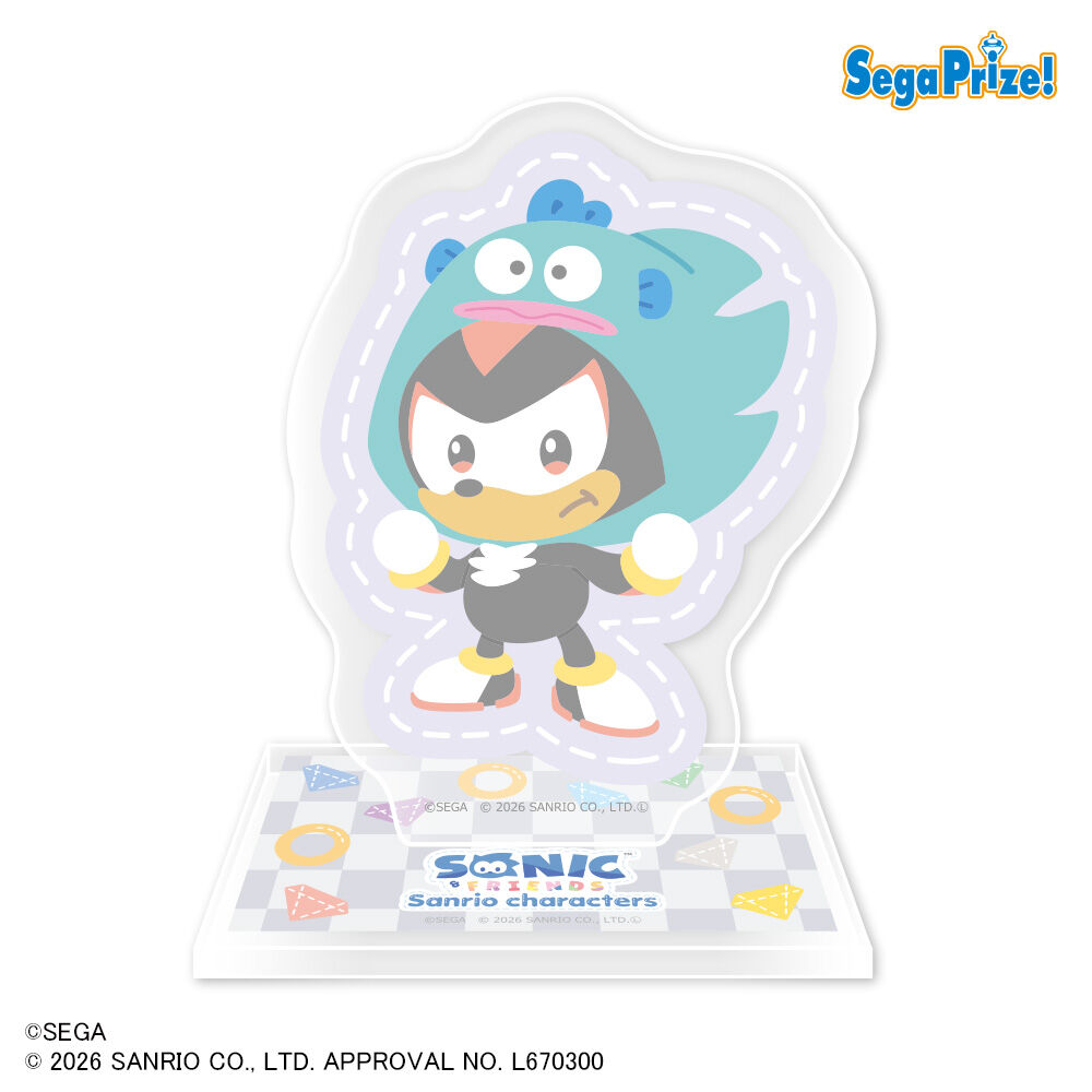 SONIC & FRIENDS×Sanrio characters　アクリルスタンド（EX）