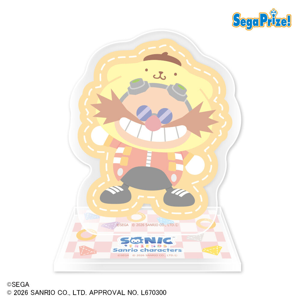 SONIC & FRIENDS×Sanrio characters　アクリルスタンド（EX）