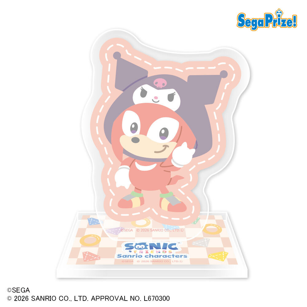 SONIC & FRIENDS×Sanrio characters　アクリルスタンド（EX）