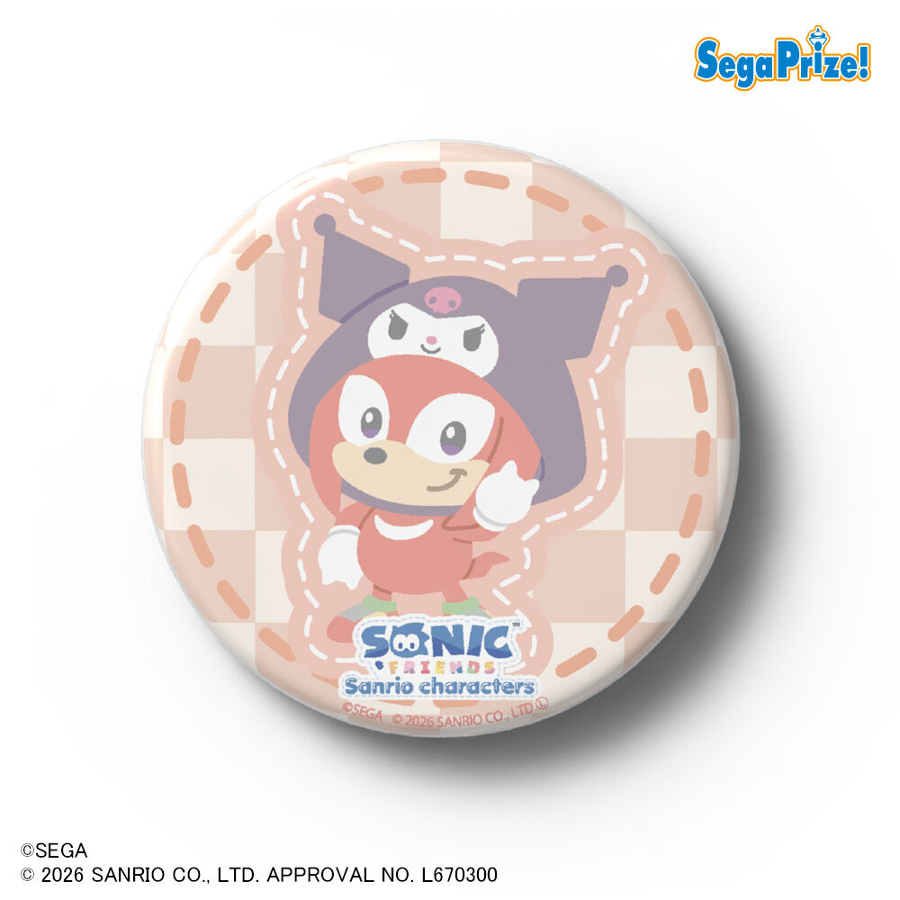 SONIC & FRIENDS×Sanrio characters　缶バッジ（EX）