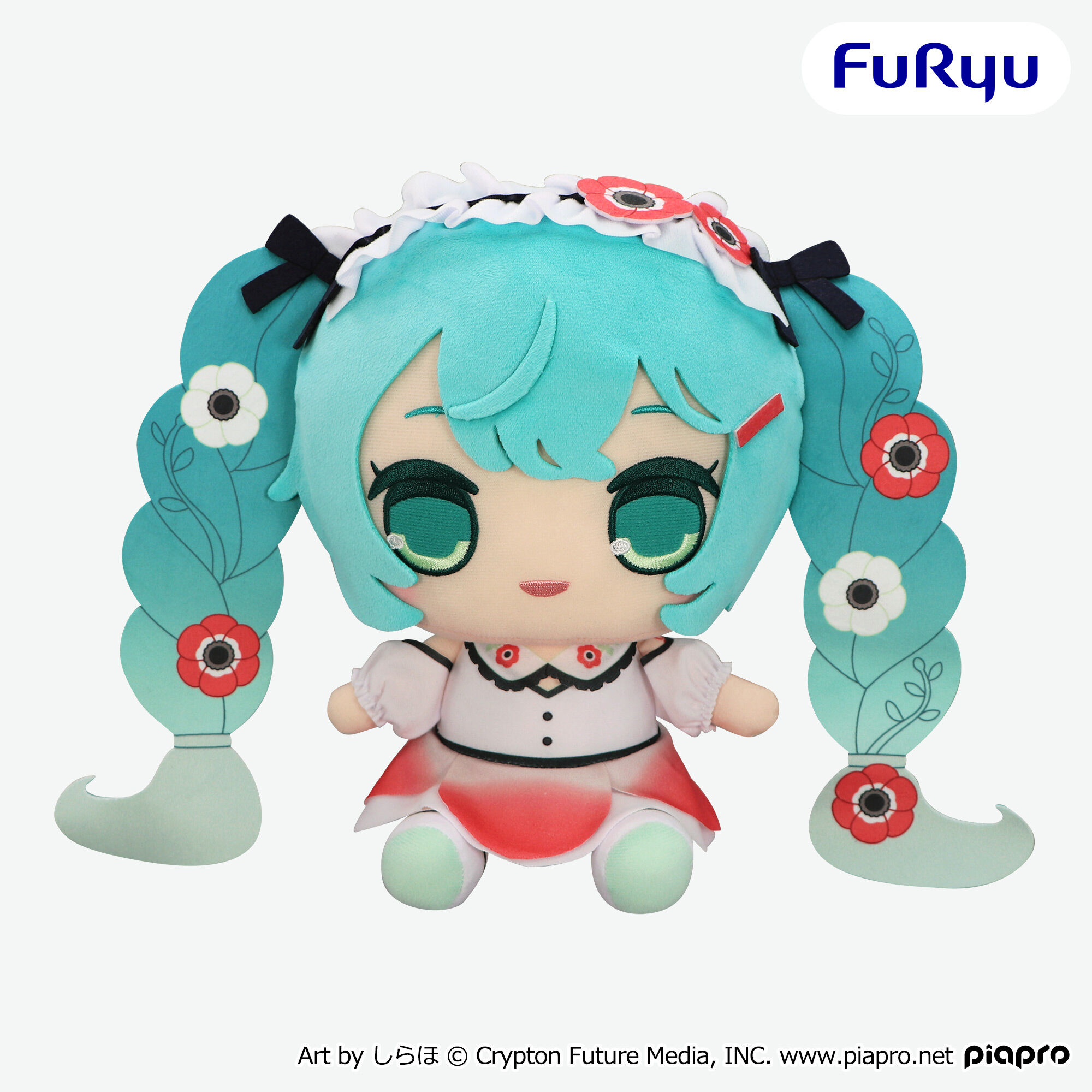 初音ミク きゅるまるBIGぬいぐるみーアネモネver．ー