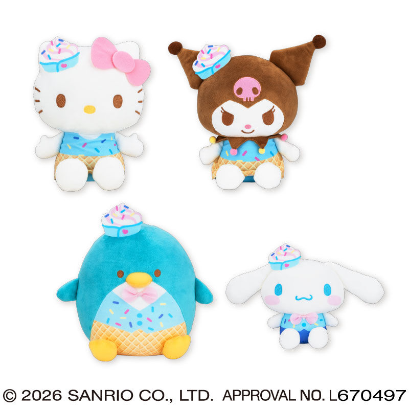 サンリオキャラクターズ アイスクリームパーラーちょいデカドール