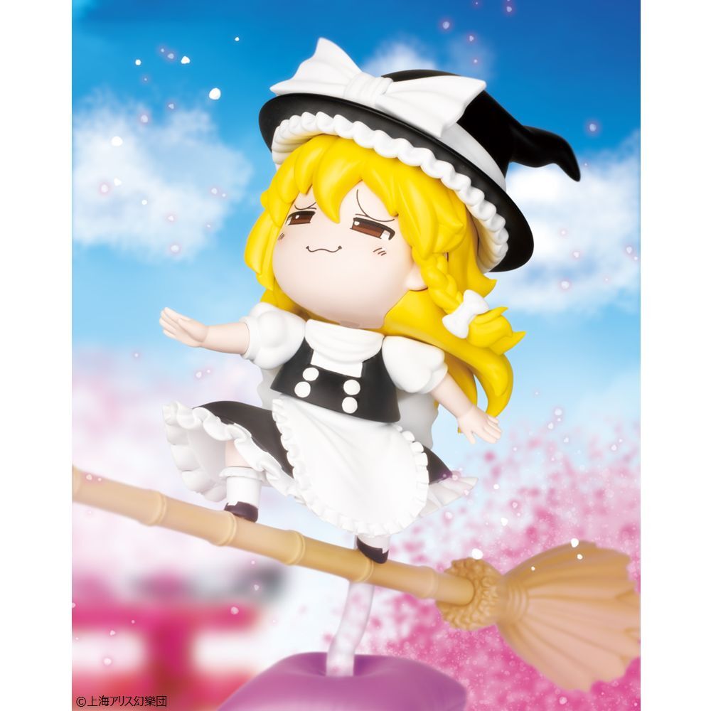 東方Project　ゆっくり風デフォルメフィギュア 霧雨魔理沙