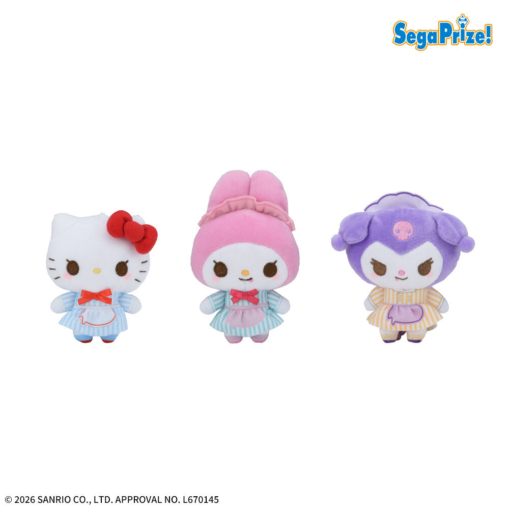 ゆるかわ　サンリオキャラクターズ　マスコット　Pop’n Ice Stand　～Girls～