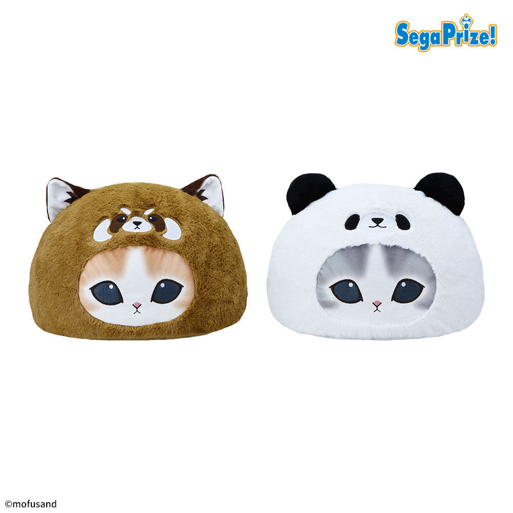mofusand　[PM]ドームクッション“レッサーパンダにゃん＆パンダにゃん”