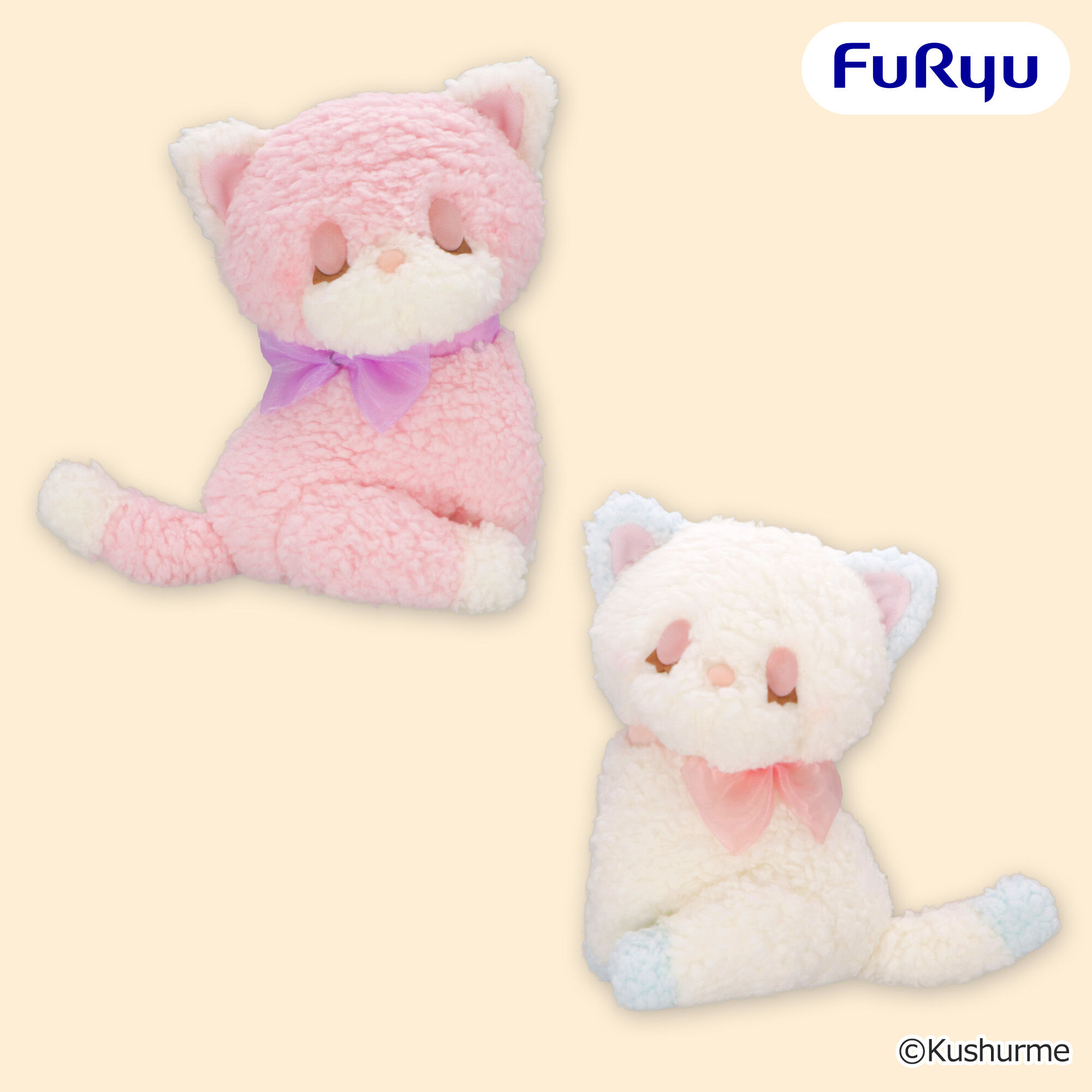 Kushurme おすましねこちゃんBIGぬいぐるみ