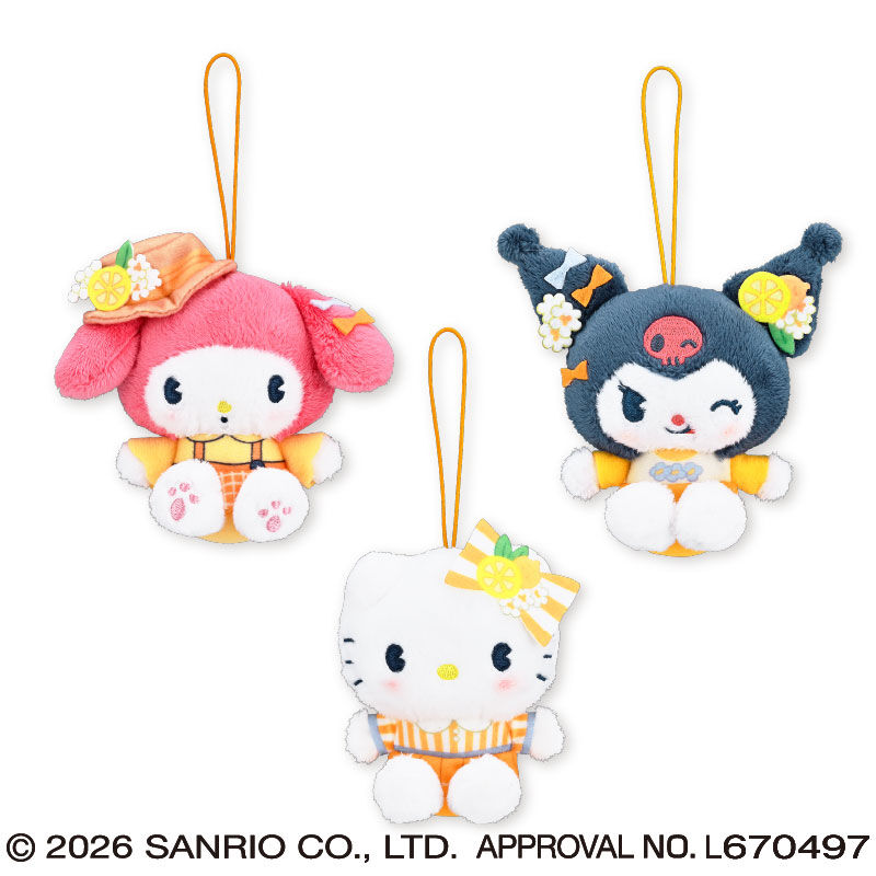 サンリオキャラクターズ ほっぴんぐてぃーたいむマスコット1