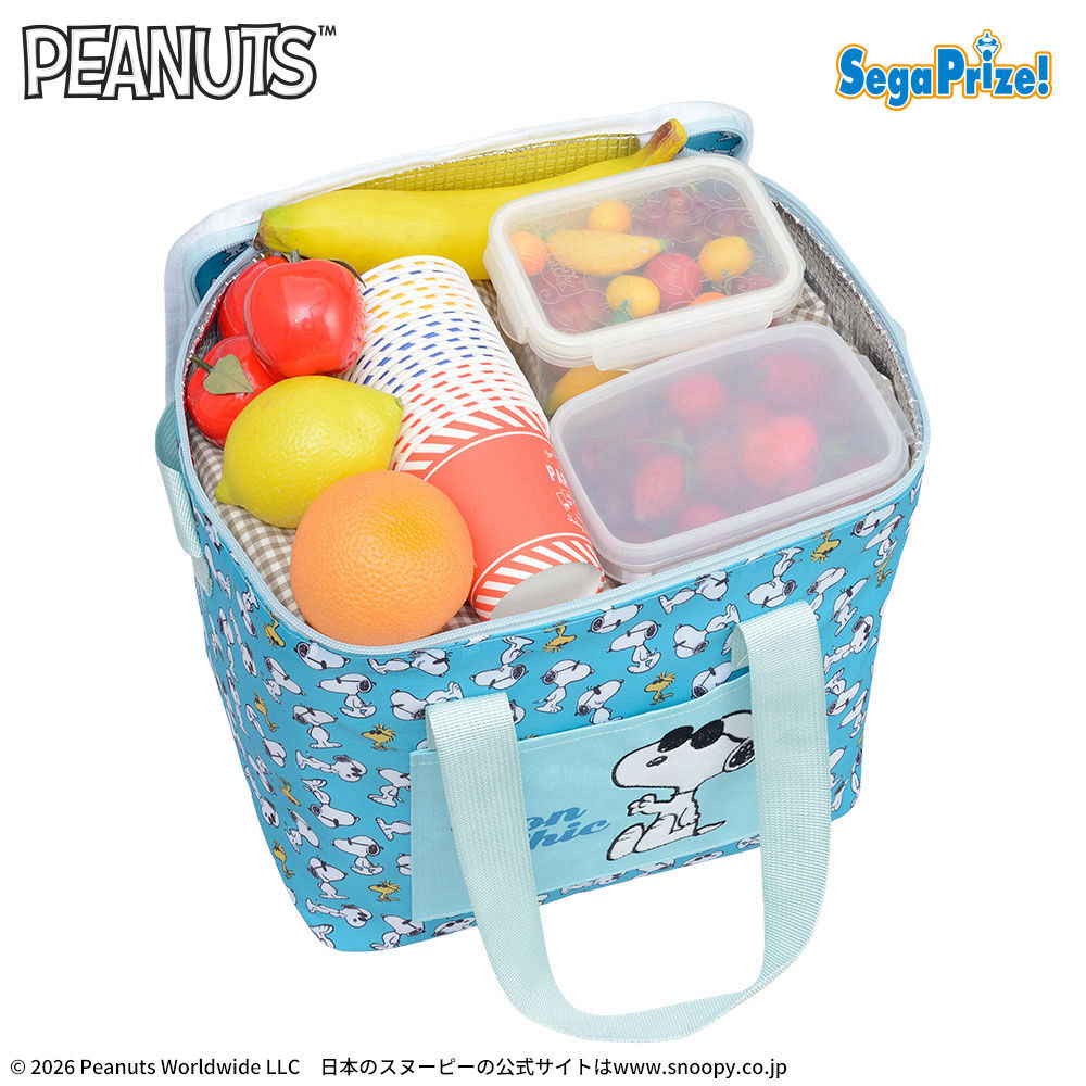 SNOOPY™　[PtZ]アップリケクーラーバッグ