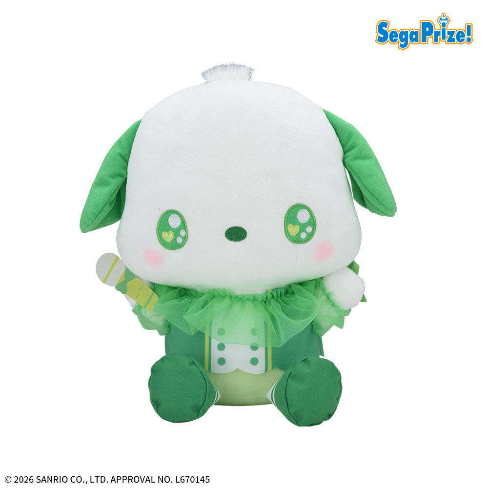 ゆるかわ　サンリオキャラクターズ　Lぬいぐるみ‐ポチャッコ‐　Stand Up Dream！