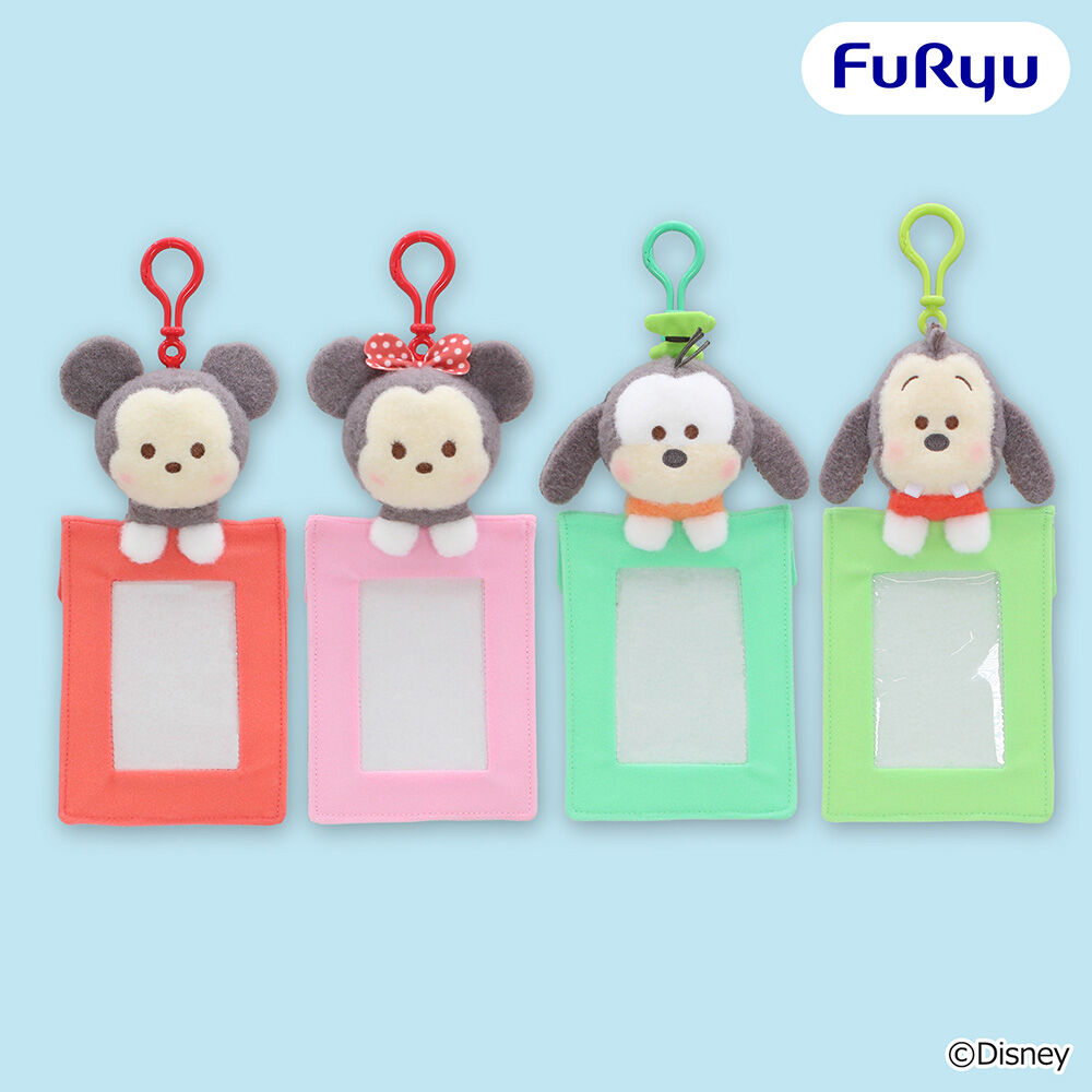 ミッキー＆フレンズ #MY推しDAYS サマーライブ ミルキーボア カードホルダー①