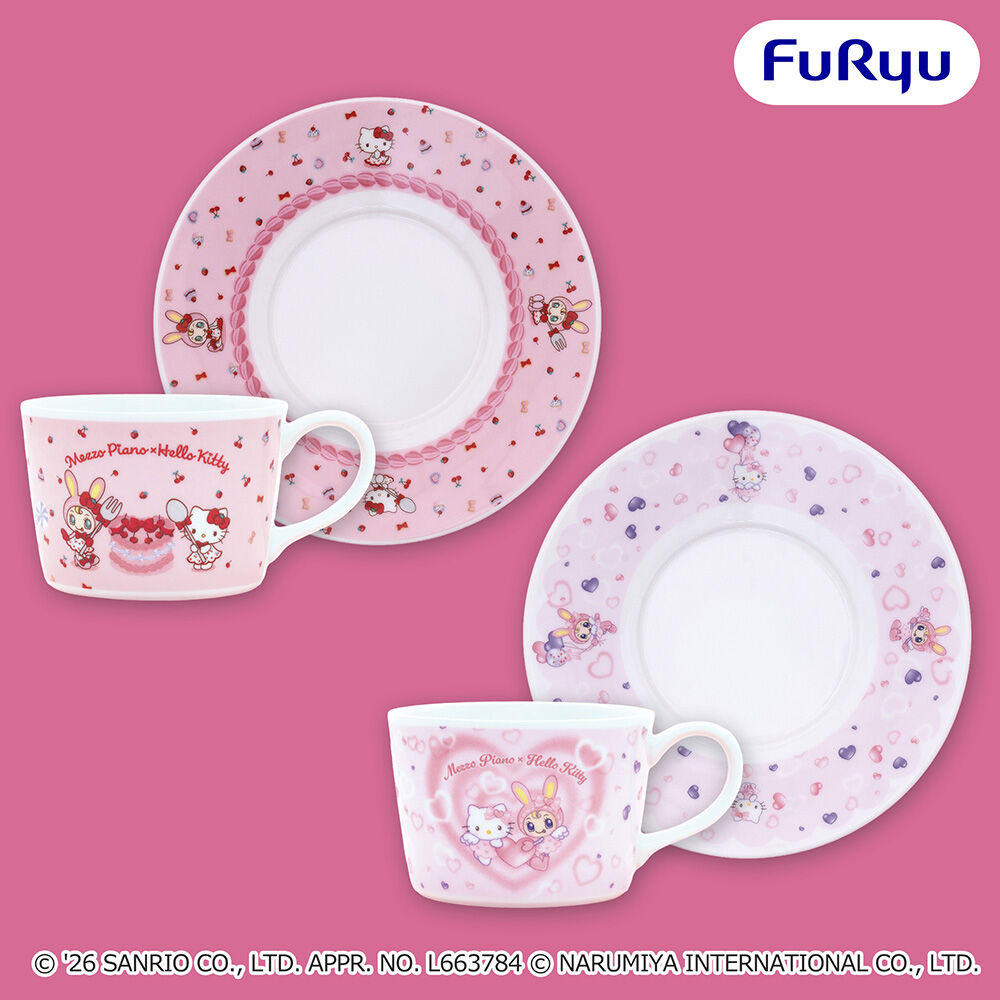 Mezzo Piano×Hello Kitty カップ＆ソーサー