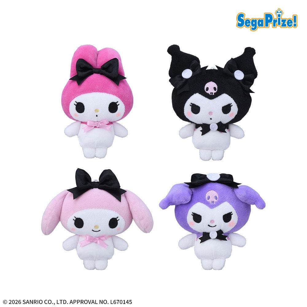 ゆるかわ　サンリオキャラクターズ　マスコット　スイートパーティ