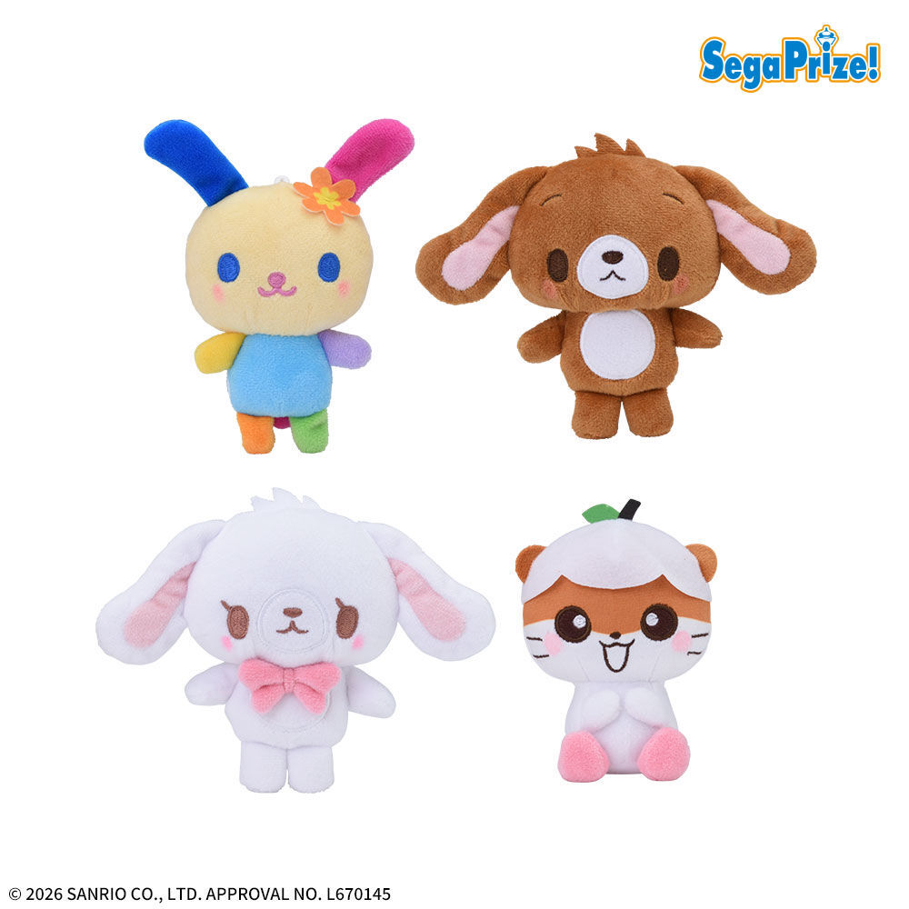 ゆるかわ　サンリオキャラクターズ　マスコット　平成なつかしキャラVer．