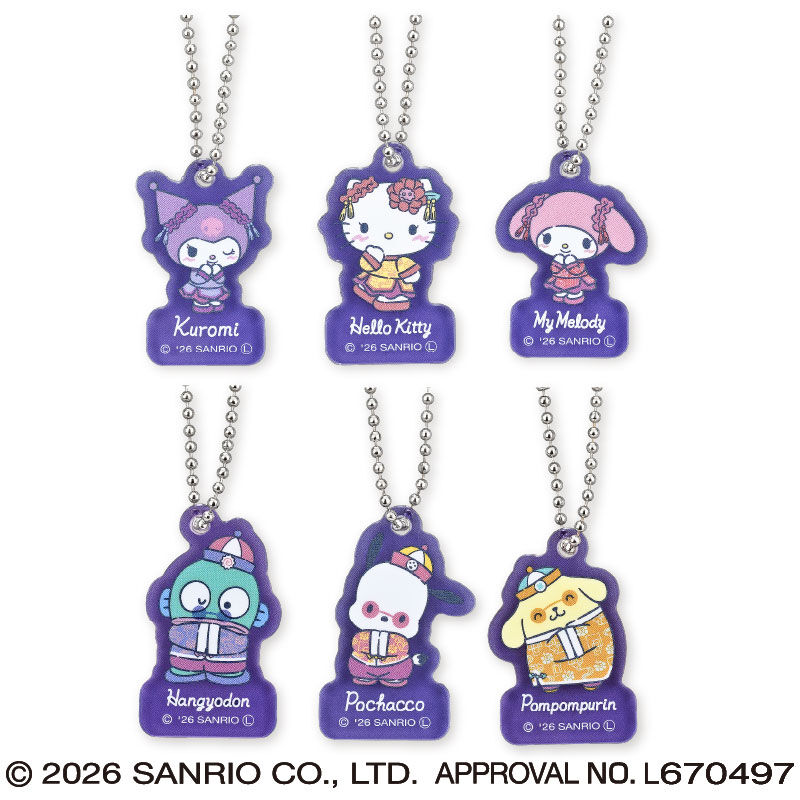 サンリオキャラクターズ ハオハオネオンタウンアクリルチャーム