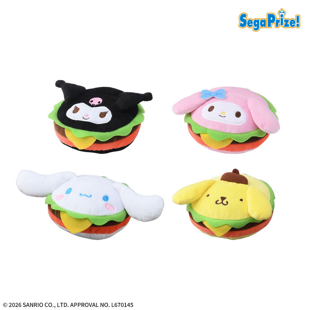 サンリオキャラクターズ　マスコット　Kawaii Yum Yum MART