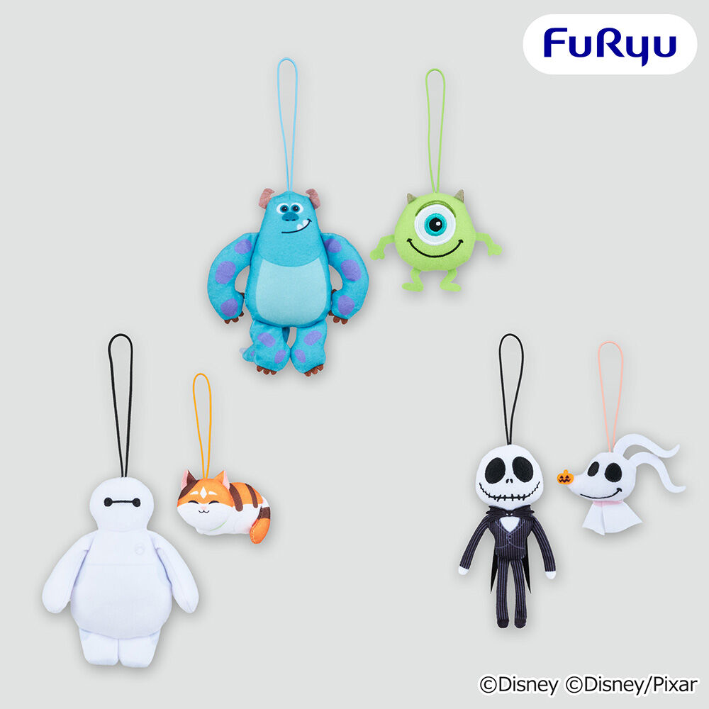 ディズニー＆ピクサーキャラクター ぺたっとペアマスコット