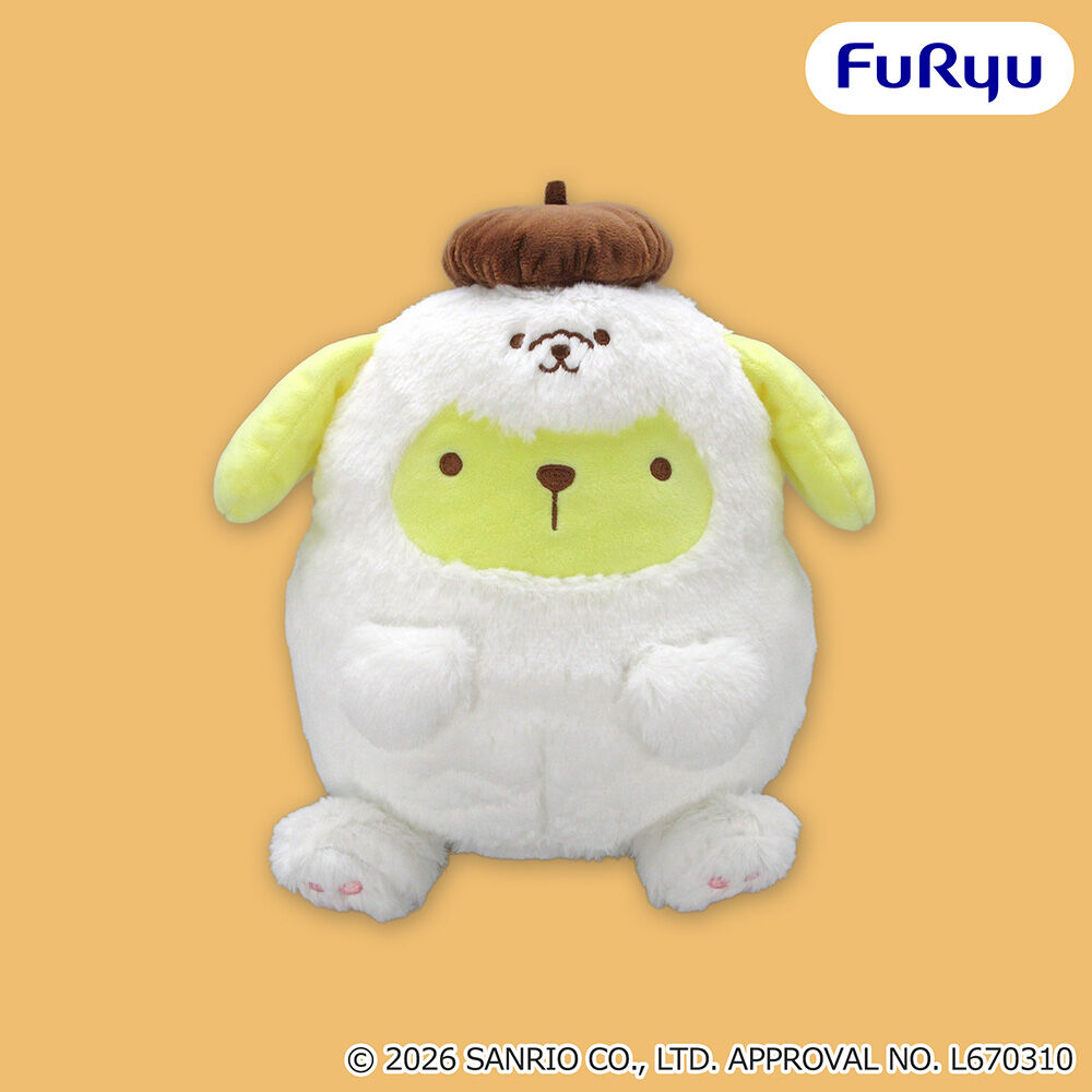 ポムポムプリン わんわんパラダイスBIGぬいぐるみ