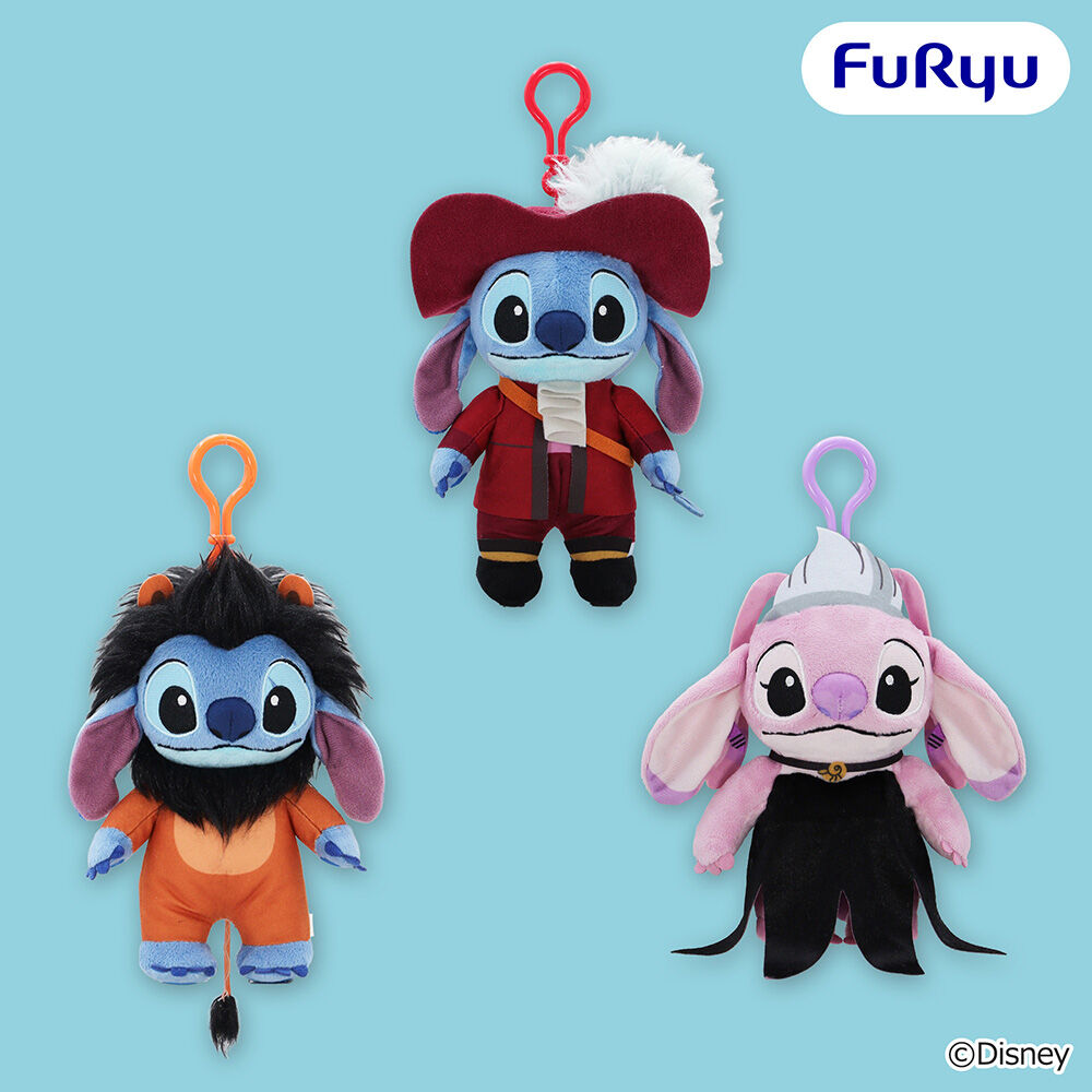 ディズニー スティッチ くりっぴぃ ヴィランズコスチュームぬいぐるみ