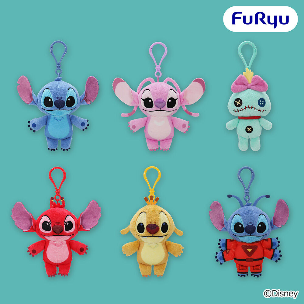 ディズニー スティッチ おともだちいっぱいくりっぴぃマスコット