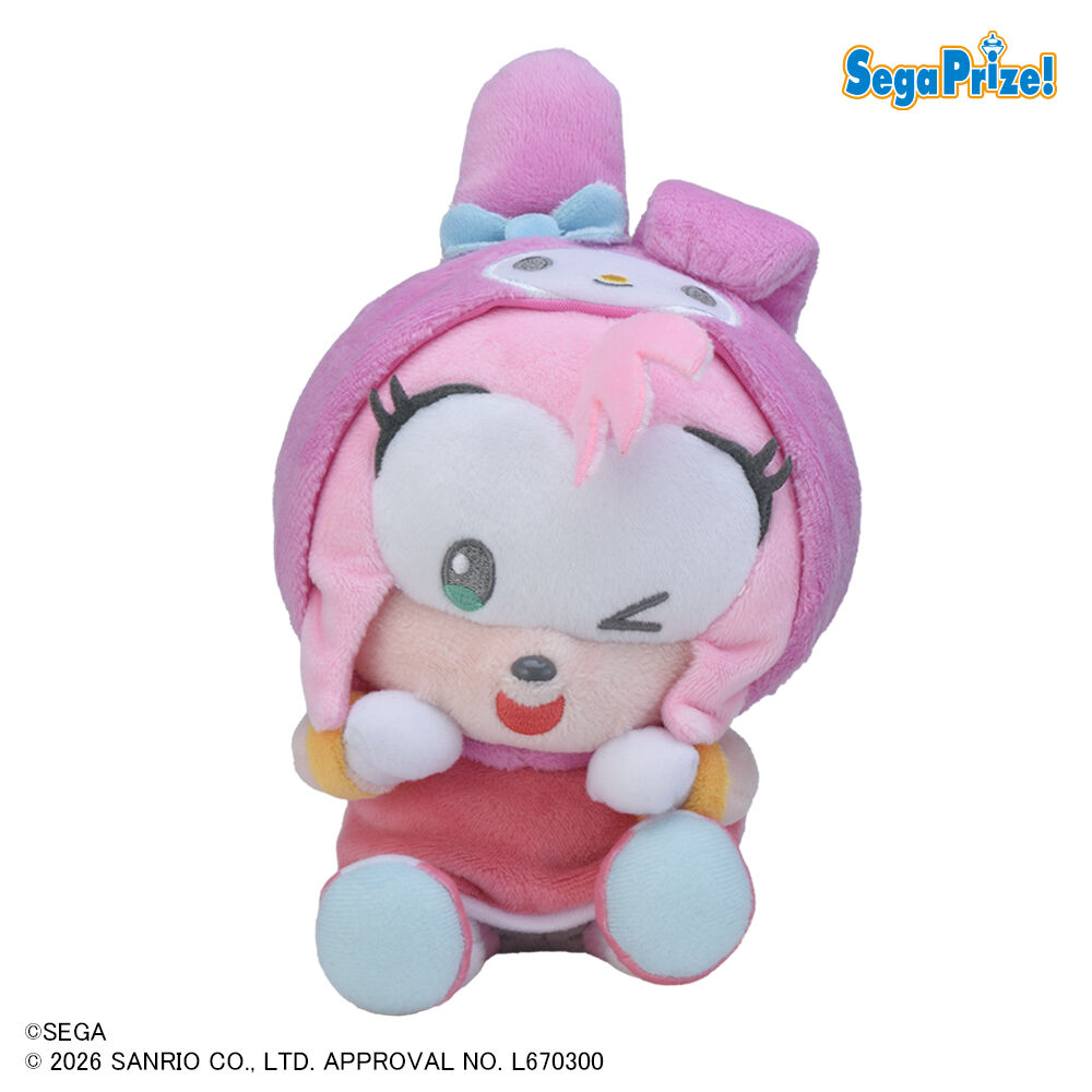 SONIC & FRIENDS×Sanrio characters　ひょこぴょこ　ぬいぐるみVol．2（EX）