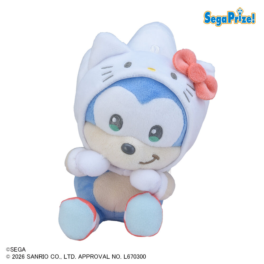 SONIC & FRIENDS×Sanrio characters　ひょこぴょこ　ぬいぐるみVol．1（EX）