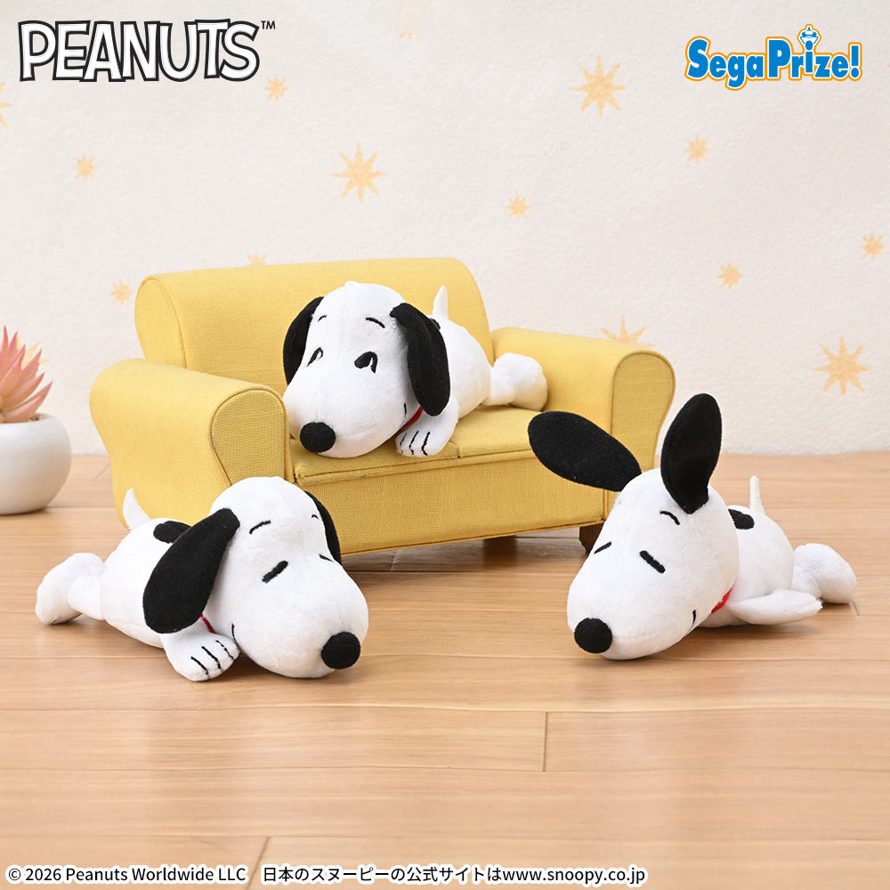 SNOOPY™　マスコット　うつぶせVer．