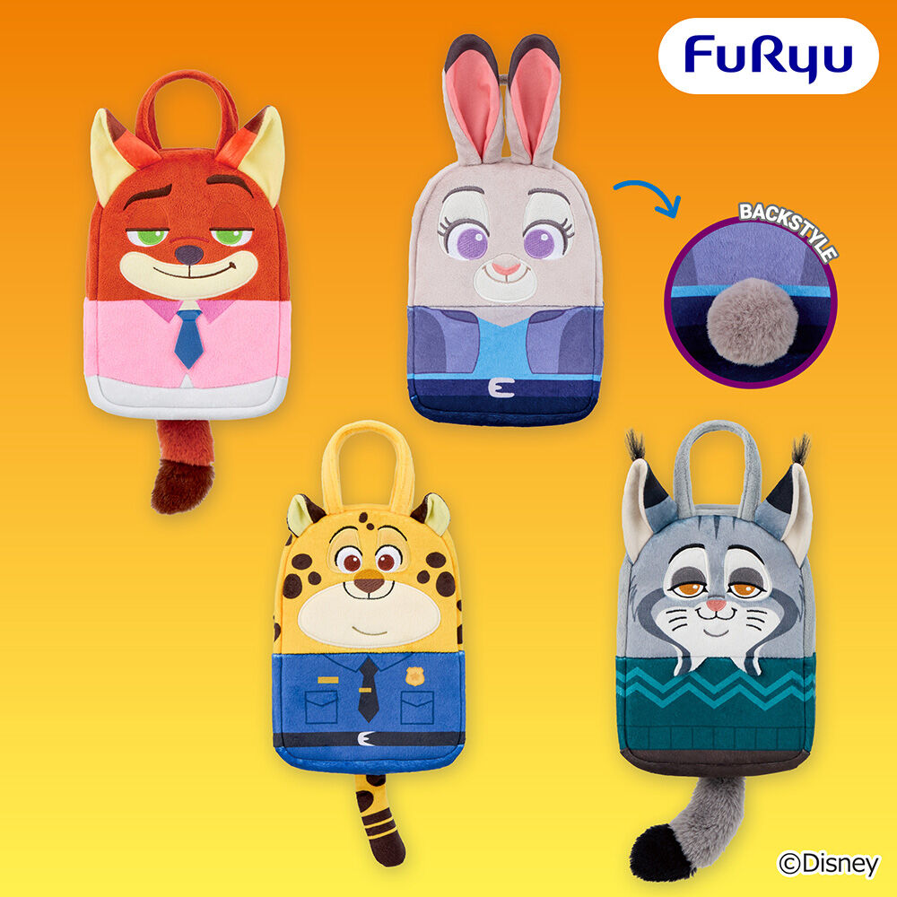 ズートピア2 ふわふわしっぽのおさんぽバッグ