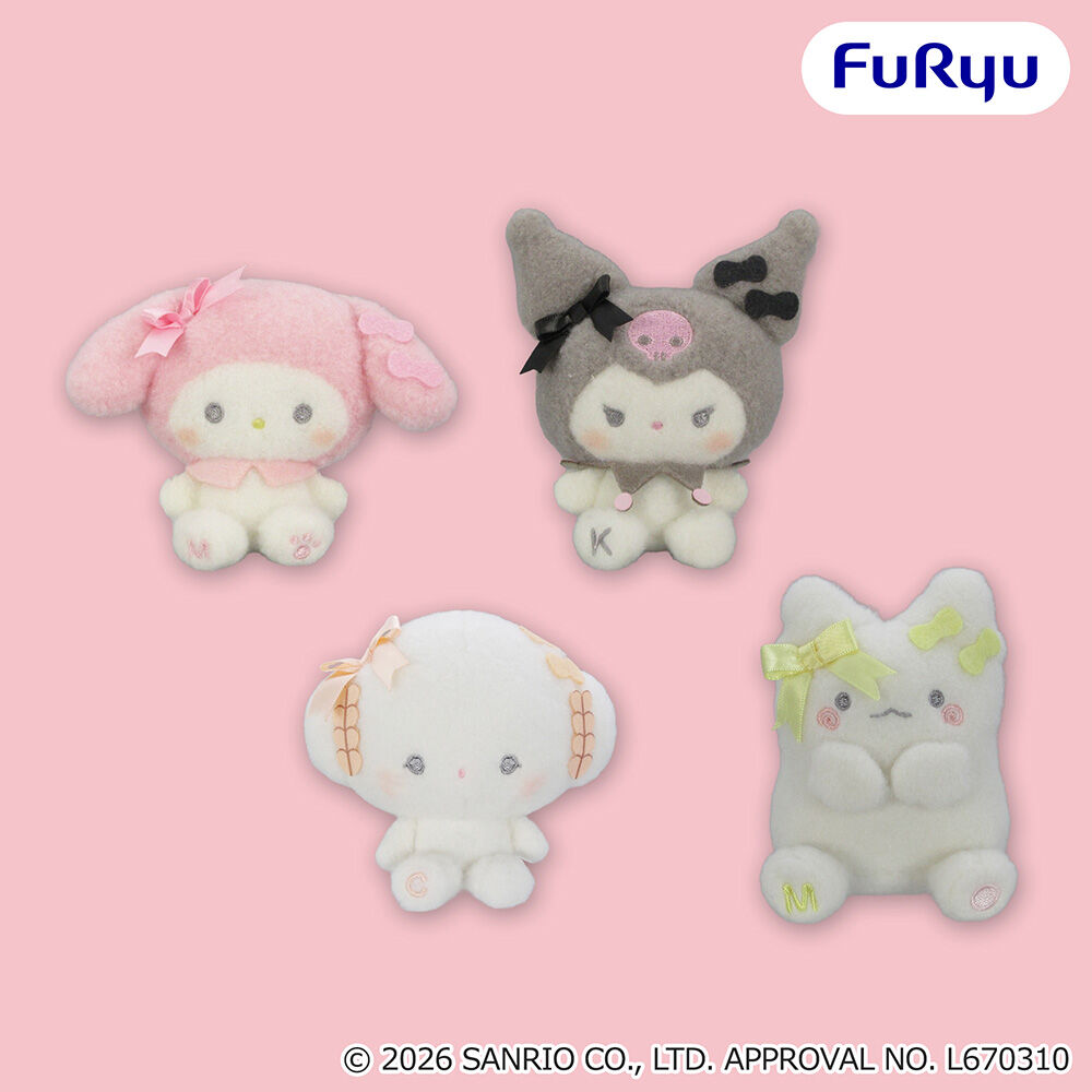 サンリオキャラクターズ ミルキーボア カラフルリボンマスコット