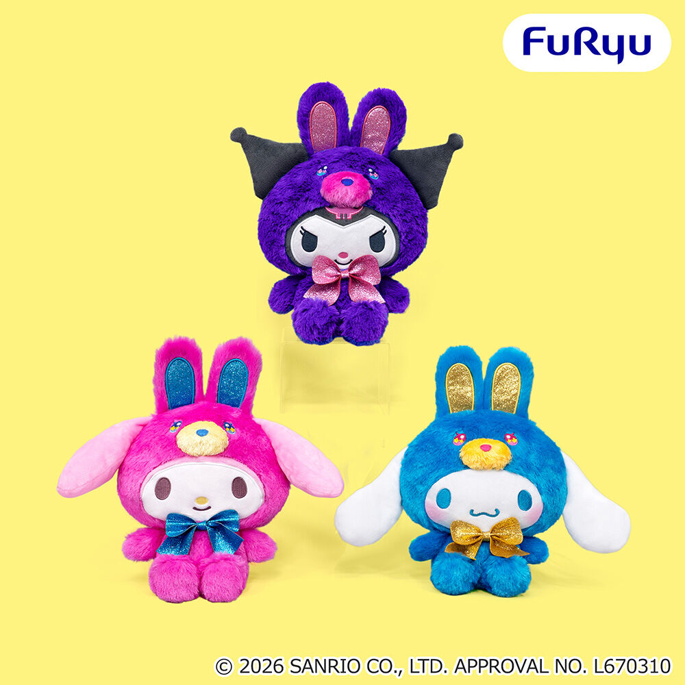 サンリオキャラクターズ ビビッドラビットBIGぬいぐるみ