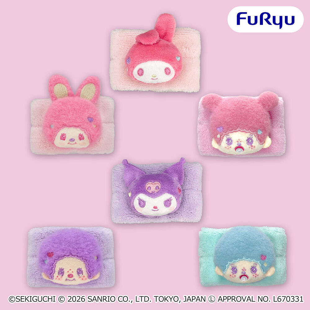 モンチッチ＆ベビチッチ＆チムたん×マイメロディ＆クロミ 吸水リストバンド
