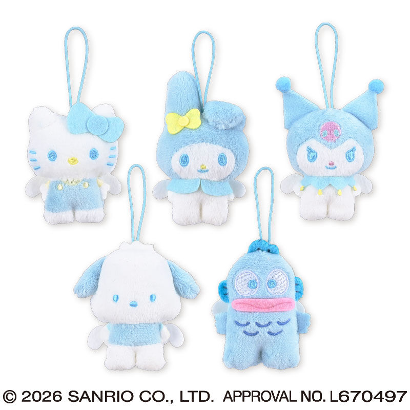 サンリオキャラクターズ みずいろえんじぇるミニミニマスコット
