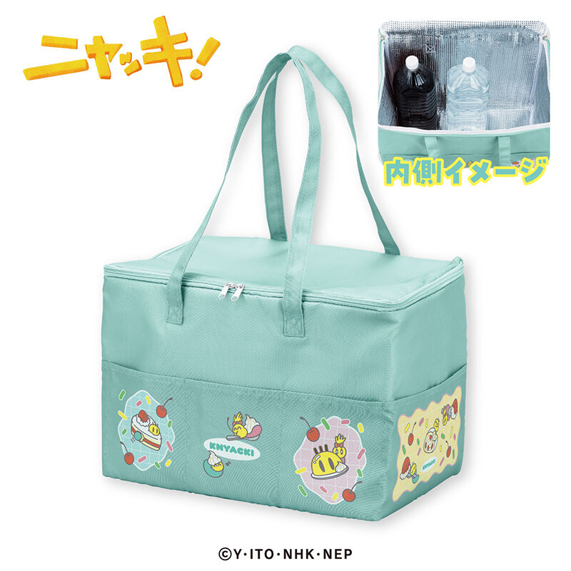 ニャッキ！ ひんやりカゴバッグ