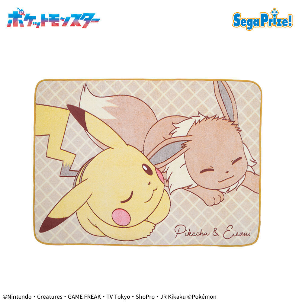 ポケットモンスター　[PtZ]fuwa&hugブランケット～ピカチュウ＆イーブイ～Vol．2