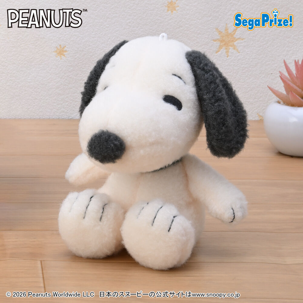 SNOOPY™　ぬいぐるみ　ニュートラルカラーVer．（EX）