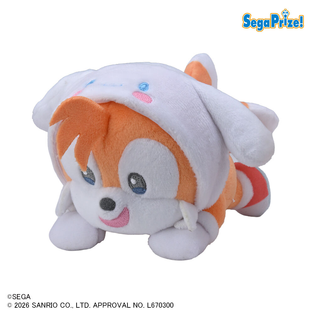 SONIC & FRIENDS×Sanrio characters　寝そべり　ミニぬいぐるみVol．1（EX）