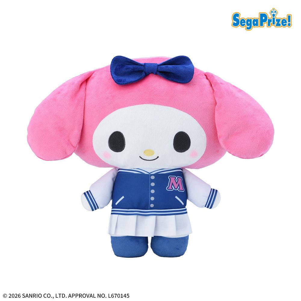ゆるかわ　サンリオキャラクターズ　Lぬいぐるみ‐マイメロディ‐　スタジャン