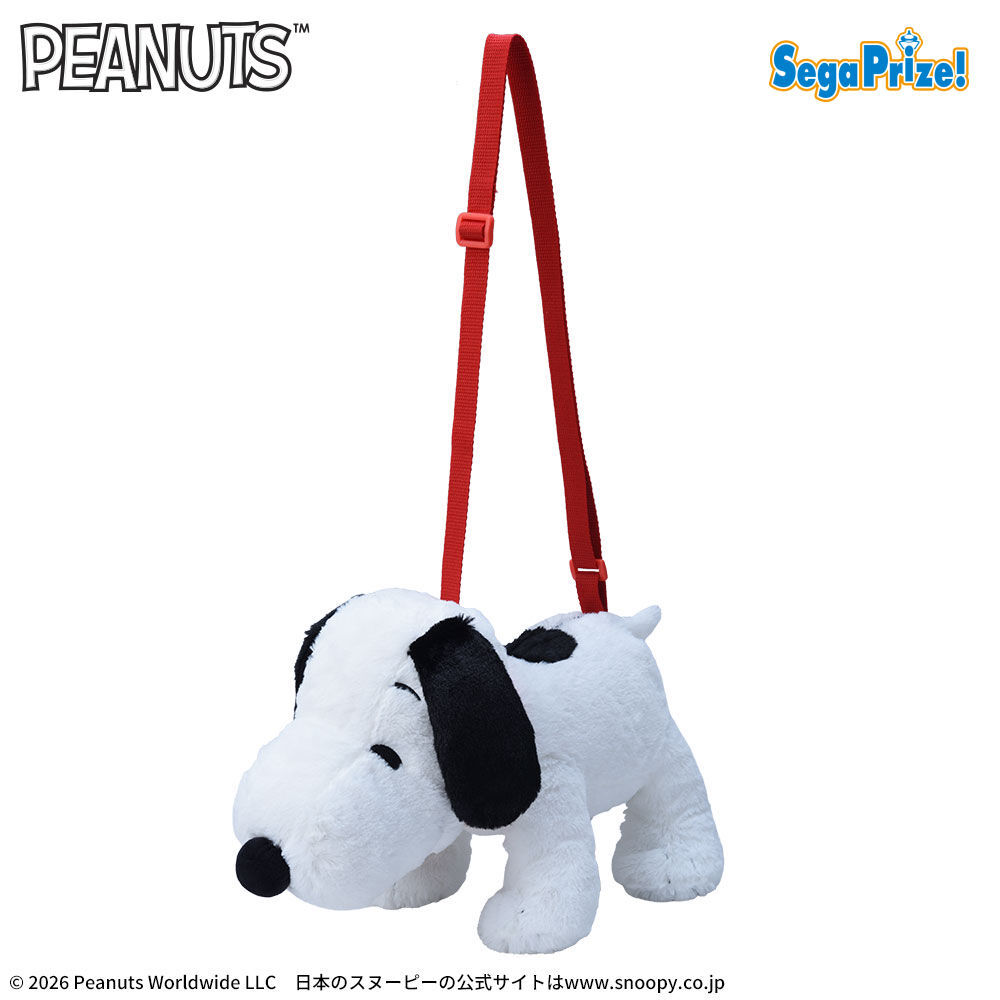 SNOOPY™　[PtZ]ぬいぐるみショルダーバッグ　おさんぽVer．